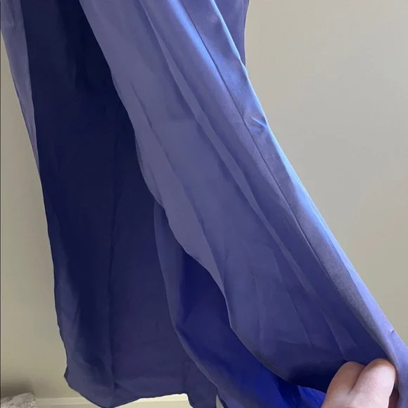 NWT Reformation Marguerite Silk Dress in Jacaranda - Picture 8 of 11